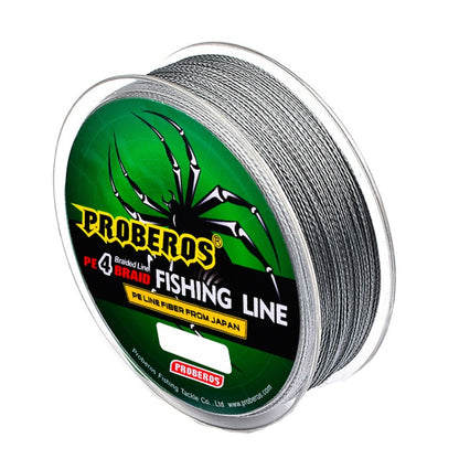 2 PCS PROBEROS 4 Ligne de pêche Strong Horse modifiée 100M, 0.4 / 6LB, 0.6 / 8LB, 0.8 / 10LB, 1.0 / 15LB, 1.5 / 20LB, 2.0 / 25LB, 2.5 / 30LB, 3.0 / 35LB, 4.0 / 40LB, 5.0 / 50LB, 6.0 / 60LB, 7.0 / 70lb, 8.0 / 80lb, 10.0 / 100LB