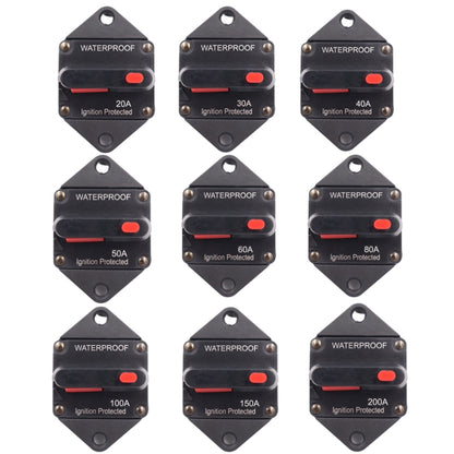 CB10 Car Audio Modified Automatic Circuit Breakerion, 20A, 30A, 40A, 50A, 60A, 80A, 100A, 150A, 200A