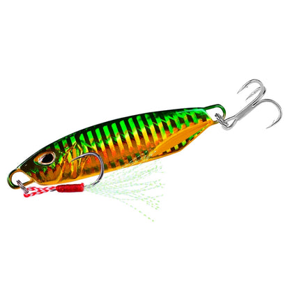 PROBEROS Leurre de pêche en métal, en fer, en plomb, pour lancer loin, 10G, 15G, 20G, 30G, 40G, 50G