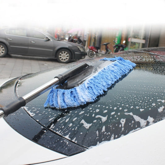 Brosse télescopique multifonction CS-365 pour lavage de voiture, bleue (sac OPP), grise (sac OPP)