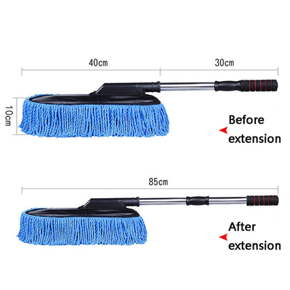CS-365 Multifunctional Car Washing Telescopic Long-Handled Brush, Blue (OPP Bag), Gray (OPP Bag)