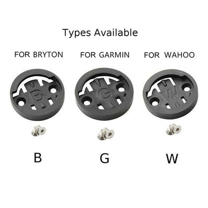 3 PCS Mountain Road Bike Stopwatch Conversion Seat, For Garmin, For Bryton, For Wahoo