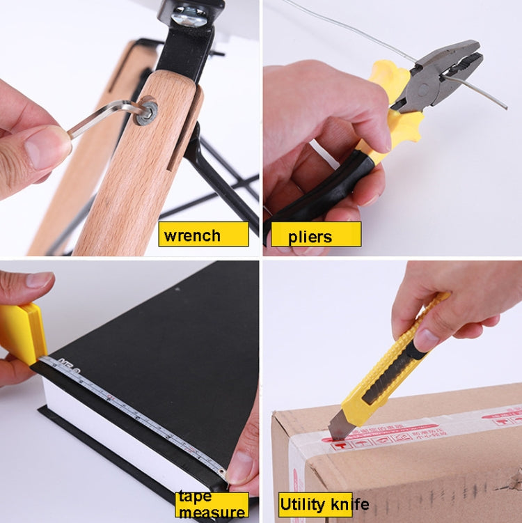 8012A 7 In 1 Car Repair Kit Emergency Kit Combo Set, 7 In 1   8012A