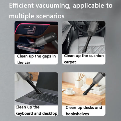 FL-8803 Portable Handheld Car Vacuum Cleaner, Style:, 3.7V Wireless Charging (Black), 3.7V Wireless Charging (White), 7.4V Charging Upgrade (Black), 7.4V Charging Upgrade (White), 12V Car Plug-in (Black)