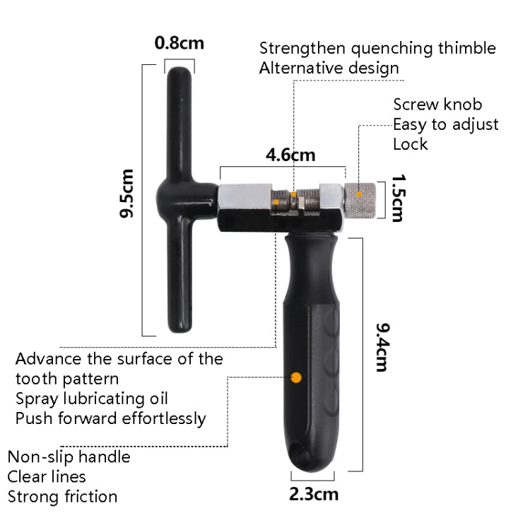 Outils de réparation de chaîne d'interception pour vélo BG-2104, BG-2104