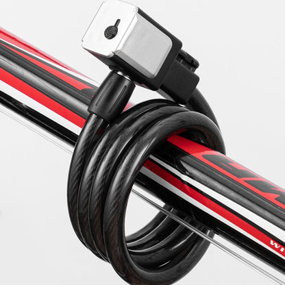 BG-0518 Mountain Bike Portable Anti-Theft Bold Cable Lock, Length:, 1.5m With Lock Frame, 1.8m With Lock Frame