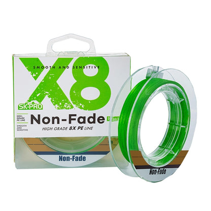 NON-FADE X8 150m 8-fach PE-Angelschnur, Nr. 0.8, Nr. 1.0, Nr. 1.2, Nr. 1.5, Nr. 2.0, Nr. 3.0, Nr. 4.0, Nr. 5.0, Nr. 6.0