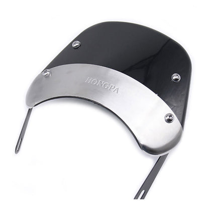 HONGPA DY-002 5-7 Inch Retro Motorcycle Modified PC Windshield