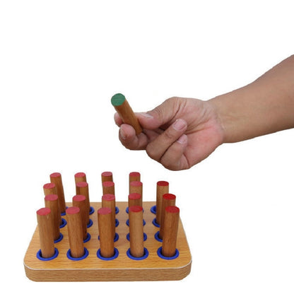 Small Rehabilitation Training Wooden Board Finger Function Exercise Equipment, Small