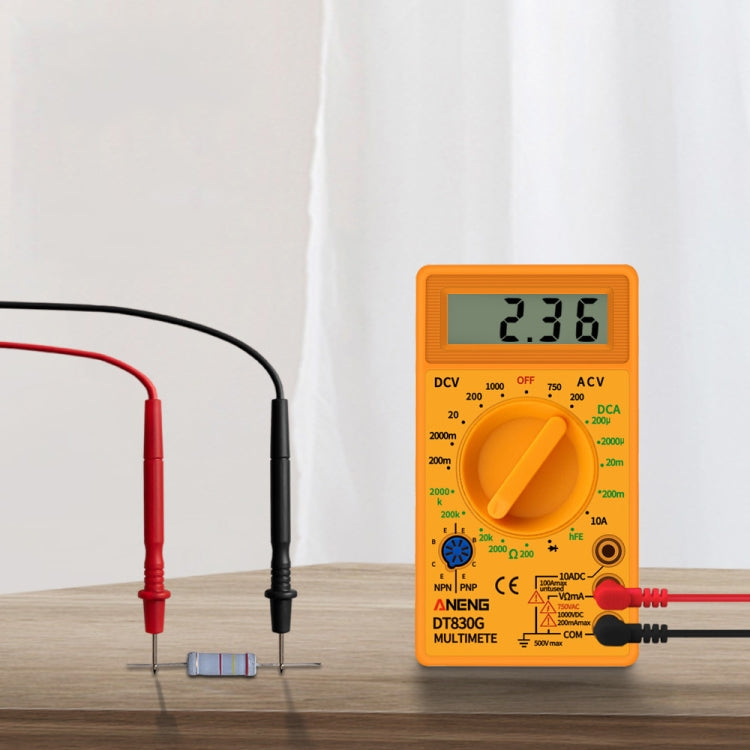2 PCS ANENG DT830G Portable Digital Multimeter