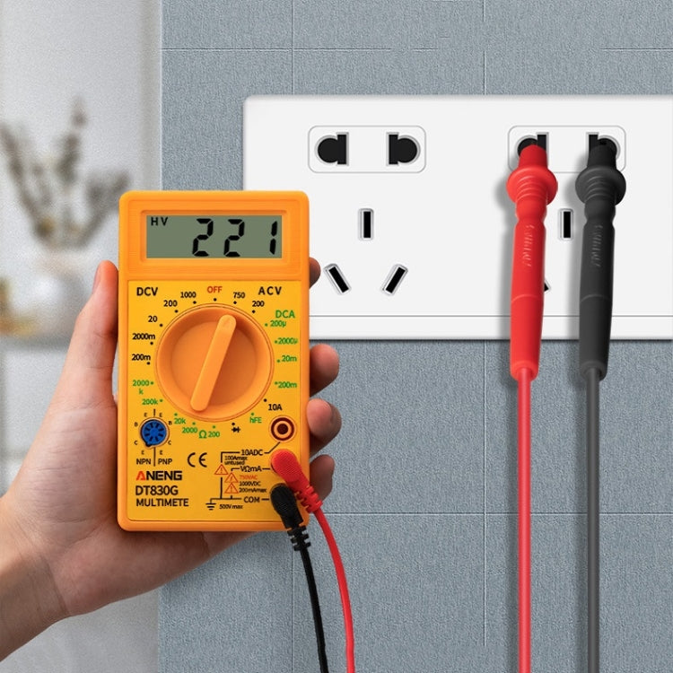 2 PCS ANENG DT830G Portable Digital Multimeter