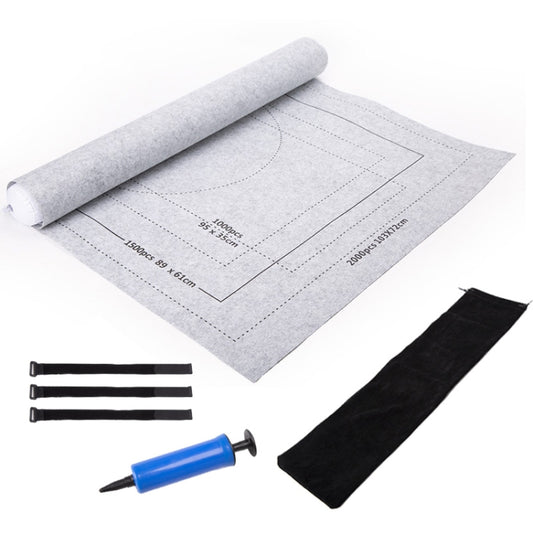 Tapis de rangement en feutre solide pour puzzles, 26 x 46 cm, 31 x 46 cm