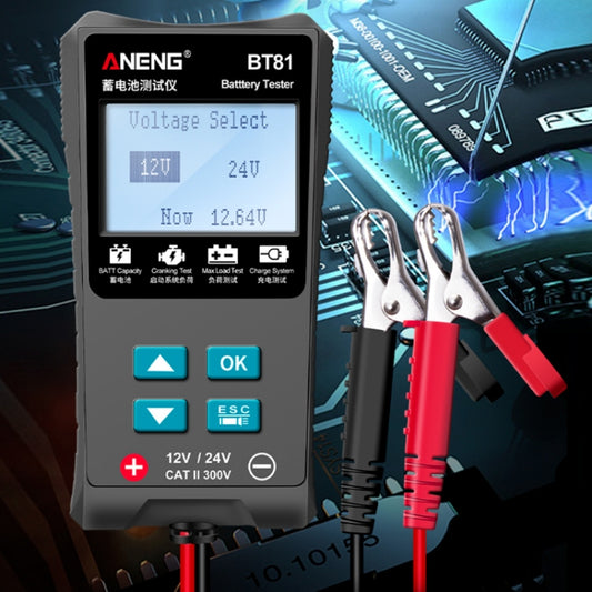 ANENG BT81 12V/24V Battery Internal Resistance Capacity Detector