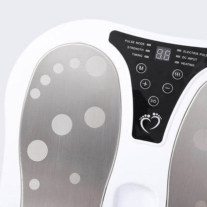 KL-808 EMS Foot Massager Massage Foot Mat Fitness Tilt Pedal,EU Plug, With Remote Control