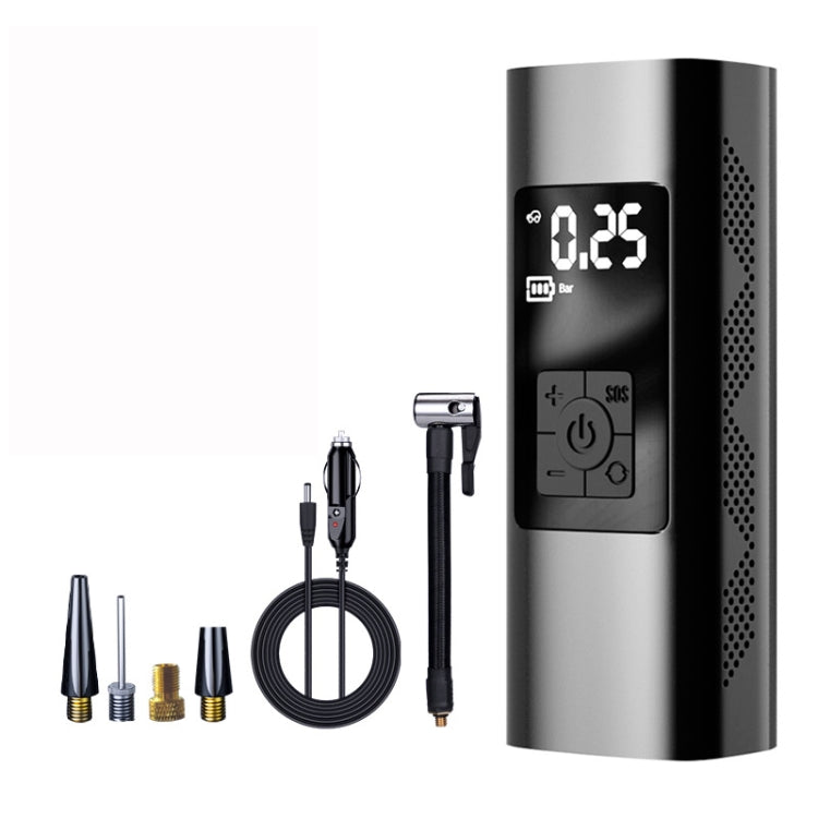 Pompe à air électrique portable avec affichage numérique, version filaire 2712, version sans fil 2712 6000 mAh, version filaire L2775, version sans fil L2775 4000 mAh