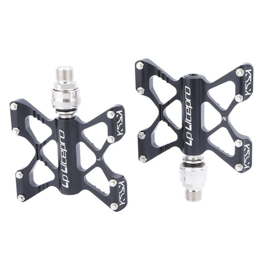 LP LitePro K5 Folding Bkie Aluminum Alloy Bearin Pedals, K5