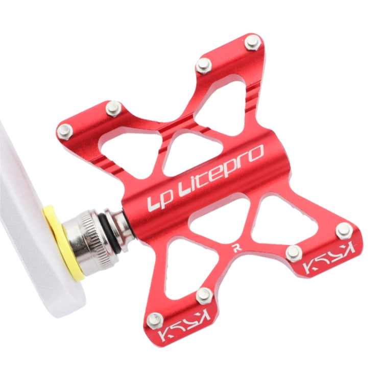 LP LitePro K5 Folding Bkie Aluminum Alloy Bearin Pedals, K5