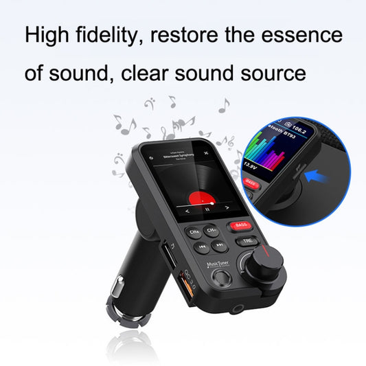 Lecteur Bluetooth MP3 de voiture à écran couleur BT93, BT93