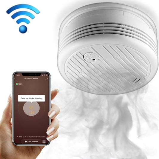 Detector de humo WiFi para hogar inteligente TY-SMK-07