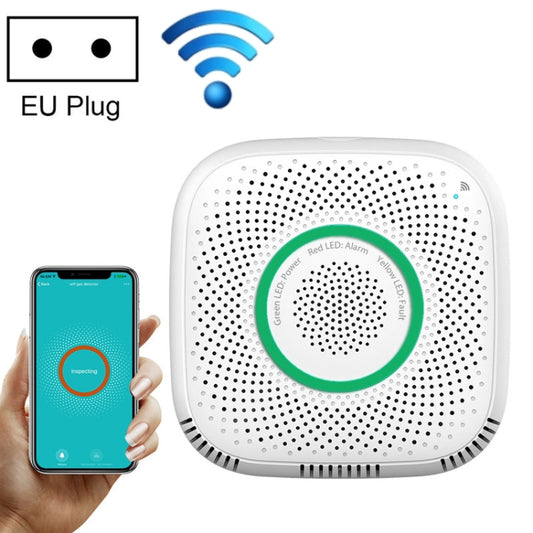 Detector de gas inteligente TY-GSA-87 con wifi, enchufes UE, EE. UU. y Reino Unido