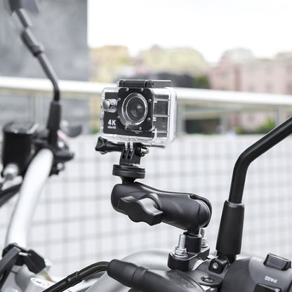 Motorcycle Action Camera Mount Holder, Handlebar, Mirror Base
