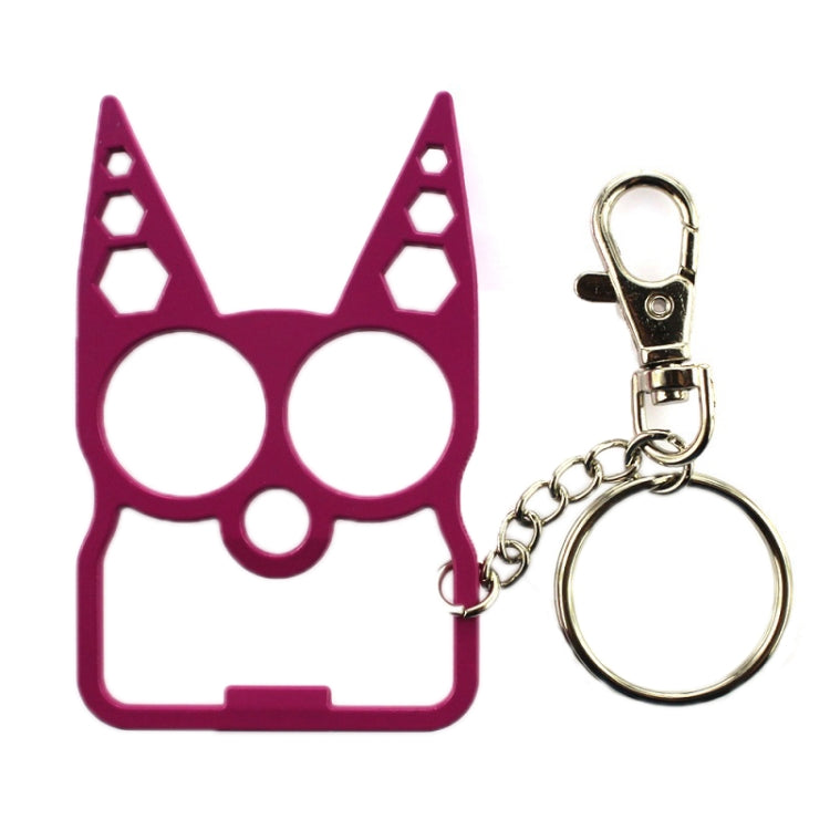 2 PCS 6 In 1 Multifunctional Keychain Zinc Alloy Bottle Opener