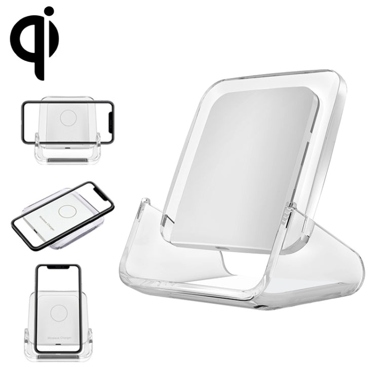 A9191 3 in 1 Multifunctional Vertical Wireless Charger, Black, White, Blue