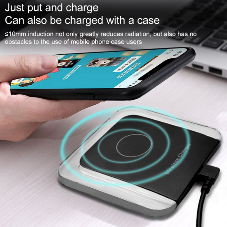 A9191 3 in 1 Multifunctional Vertical Wireless Charger, Black, White, Blue