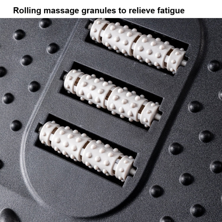 Office Computer Set Up Foot Stool Foot Massage Pedal, Bean Color, Black, White