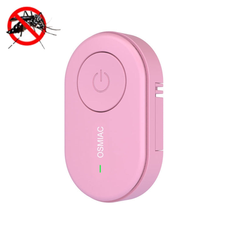 TS-07-08 Outdoor Portable Ultrasonic Children Mosquito Repellent Buckle, Black, White, Pink, Blue, Yellow