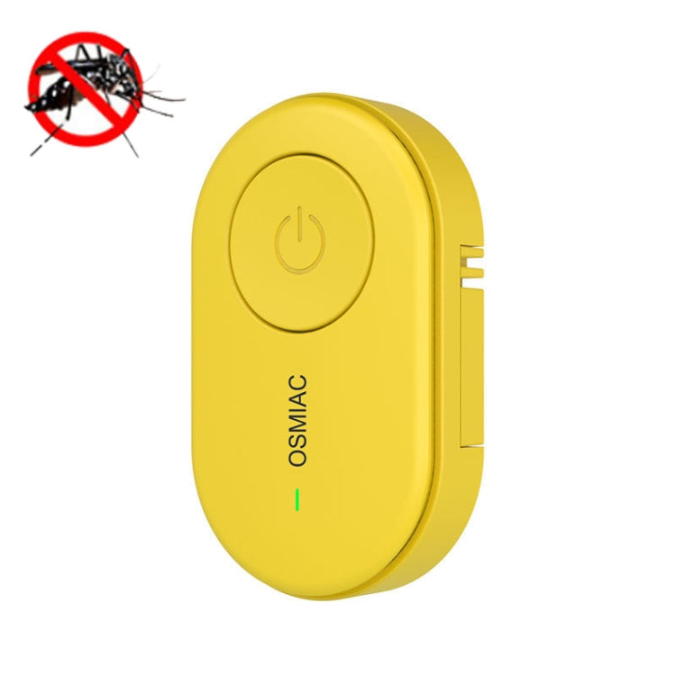 TS-07-08 Outdoor Portable Ultrasonic Children Mosquito Repellent Buckle, Black, White, Pink, Blue, Yellow