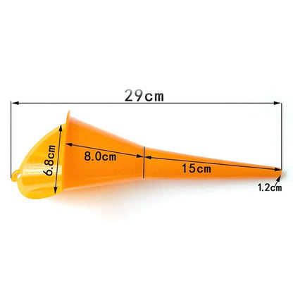 Entonnoir de remplissage en plastique mains-libres pour voiture, 10 PCS