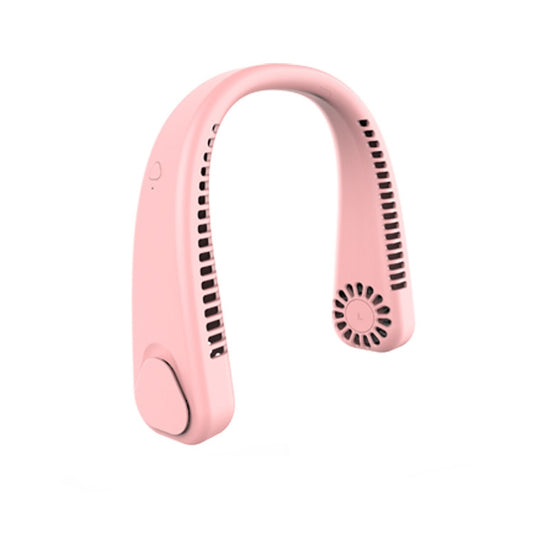 F2 Ventilateur portable USB à suspendre autour du cou, blanc, rose, bleu, vert