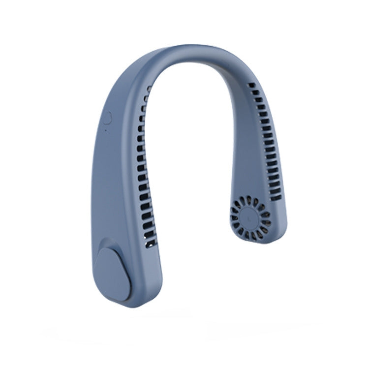 F2 Ventilateur portable USB à suspendre autour du cou, blanc, rose, bleu, vert
