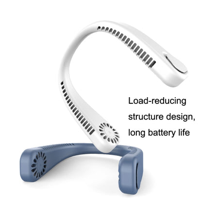 F2 Ventilateur portable USB à suspendre autour du cou, blanc, rose, bleu, vert