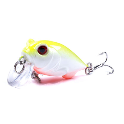4 leurres souples HENGJIA CB051 de 4 cm / 5,2 g, 1, 2, 3, 4, 5, 6