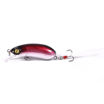 4 PCS HENGJIA CB027 10g 6cm Slow Down Feather Hook Bait, 1, 2, 3, 4, 5