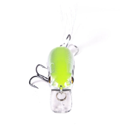 4 PCS HENGJIA CB027 10g 6cm Slow Down Feather Hook Bait, 1, 2, 3, 4, 5