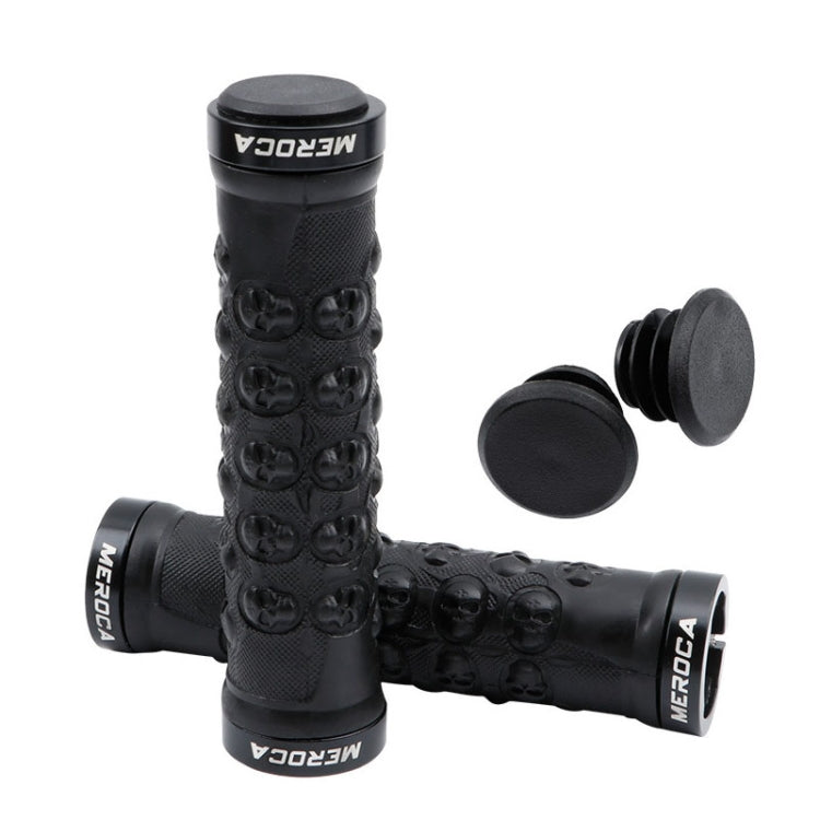 MEROCA Mountain Bike Anti-slip Shock Absorber Riding Grip Cover, Style:, One Side Lock ME38 Black, One Side Lock ME38 Red, One Side Lock ME38 Sky Blue, Bilateral Lock Thread ME15 Black, Bilateral Lock Thread ME15 Red, Bilateral Lock Thread ME15 Green  ...