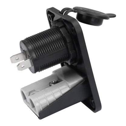 Andersen Panel Large Current Plug With 12V Cigarette Lighter Panel Combination, PA5403