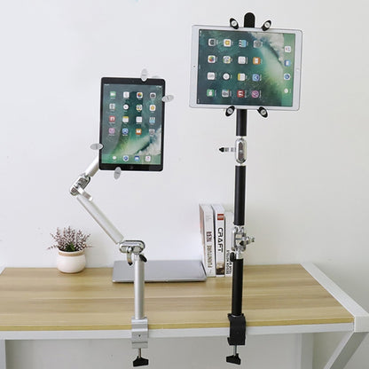 TB-03 Aluminum Alloy Tablet PC Stand Lazy Bedside Desktop Folding Camera Microphone Stand, TB-03