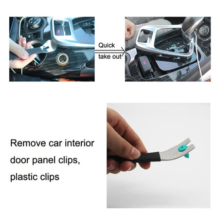 Pied de biche en acier inoxydable pour panneau de porte audio de voiture, 2 pièces en acier inoxydable