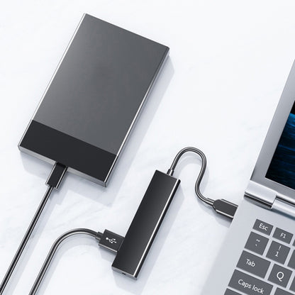 4 X USB 2.0 Ports HUB Converter, Cable Length: 15cm,Style：, Without Light Bar, With Light Bar Black, With Light Bar White