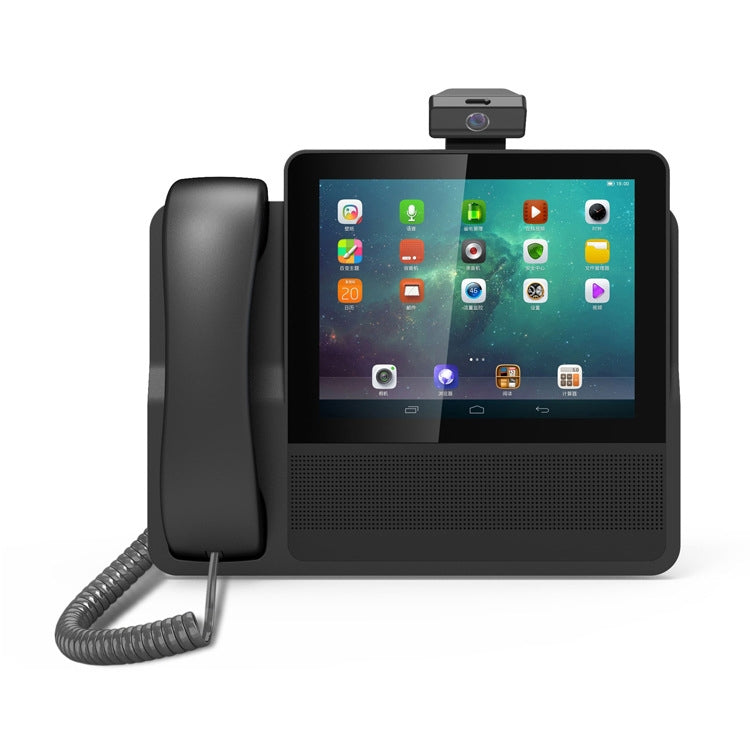 S09 8 Inch HD Audio And Video Conference 6 SIP Line PSP Line PSTN/VOIP IP Business Office Phone, S09