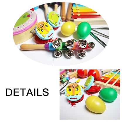 Ensemble de 14 instruments de percussion Orff pour enfants