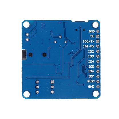 MP3 Voice Play Broadcast Module Chip Serial Port Control USB Download With 8M Storage Play Board