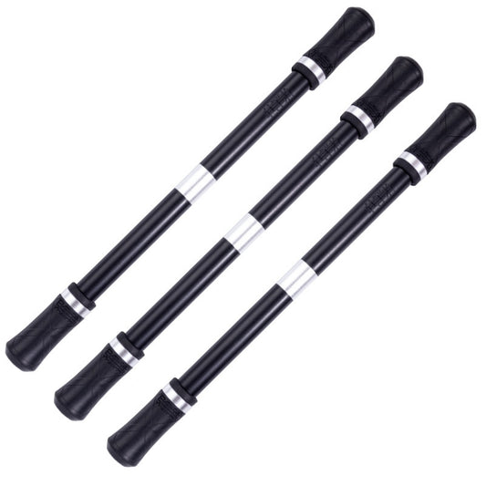 Stylo rotatif portable antidérapant et résistant à l'usure pour débutants (lot de 3)