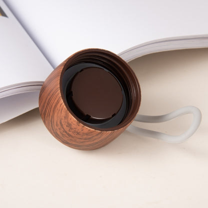 Delicate 304 Stainless Steel Wood Grain Thermos Cup, 400ml, 500ml