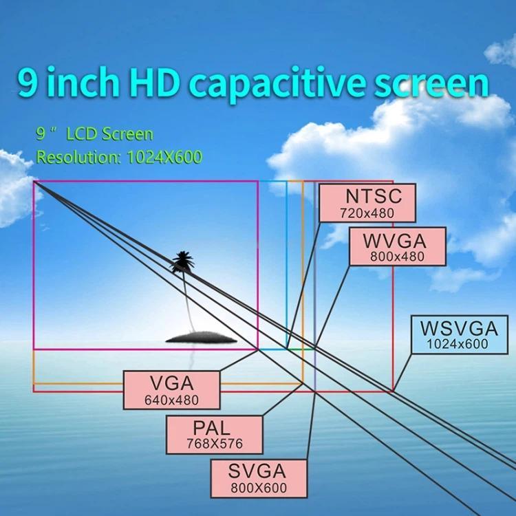 Car HD 9 Inch Radio Receiver MP5 Player For Volkswagen, Support Bluetooth, GPS, WiFi