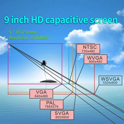 Car HD 9 Inch Radio Receiver MP5 Player For Volkswagen, Support Bluetooth, GPS, WiFi